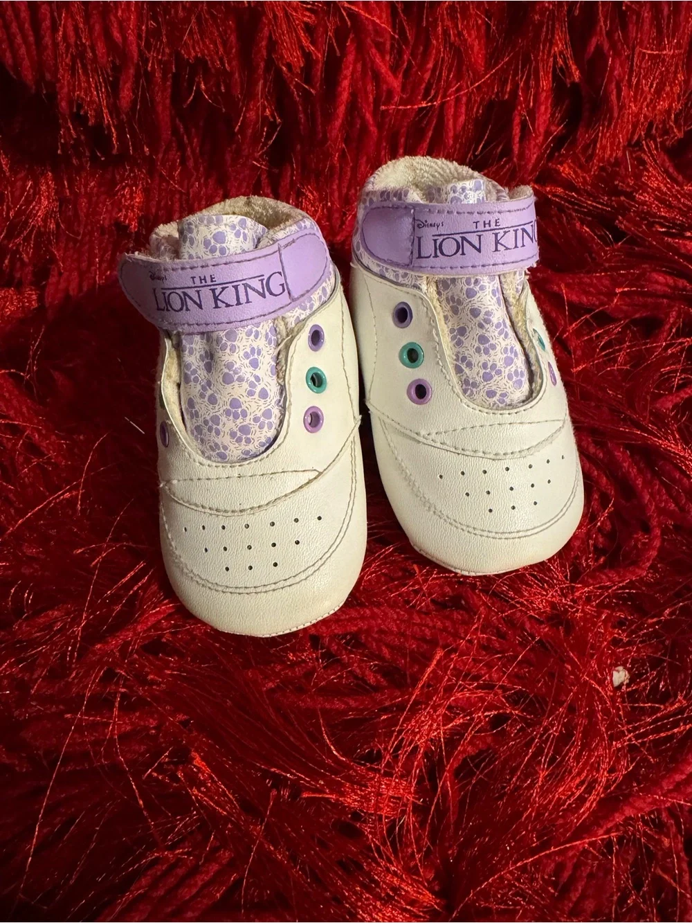 Vintage Disney lion king  Baby Shoes